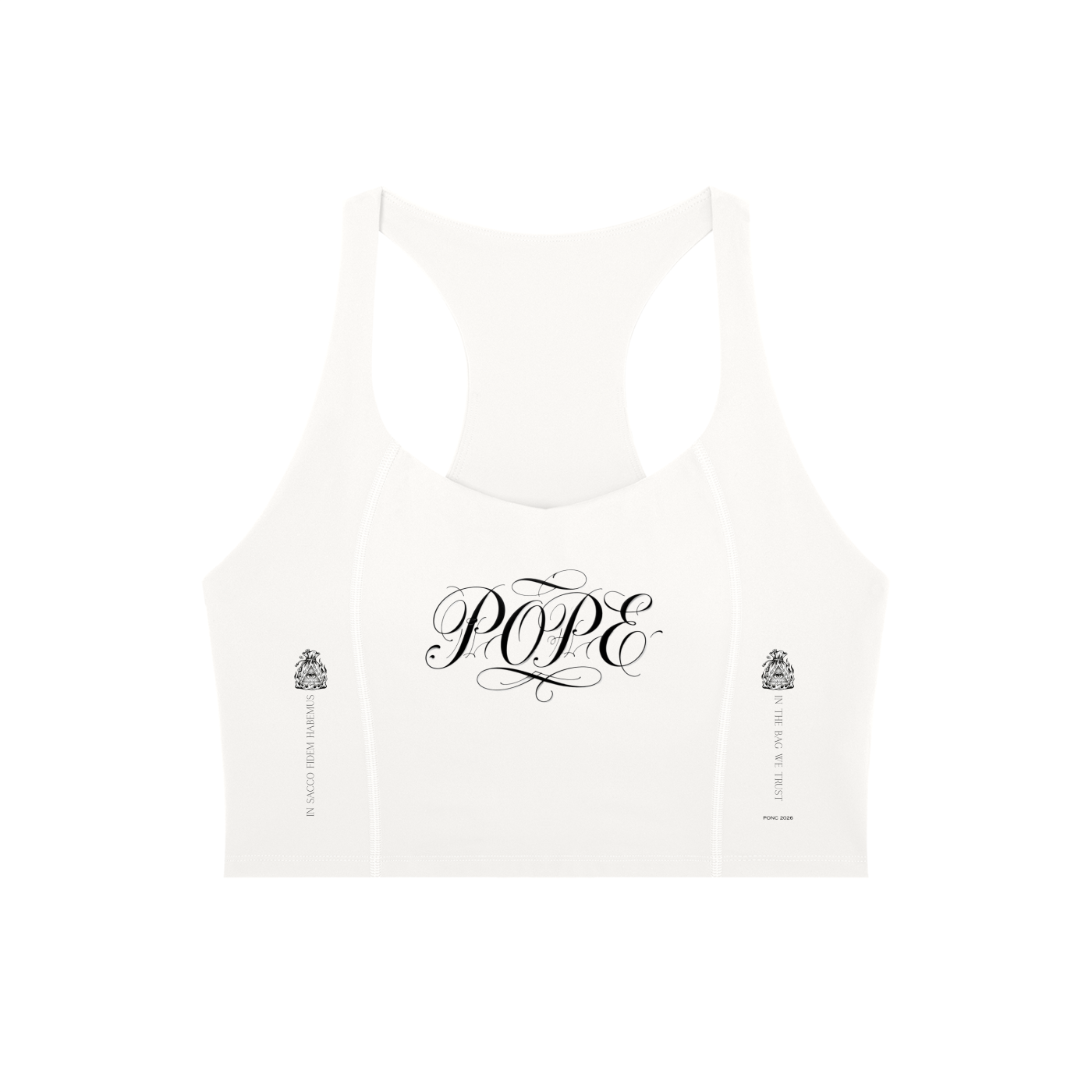 POPE - Women’s Tight Paneling Yoga Tank Top