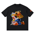 Lucky Pardner - Streetwear Loose Drop Shoulder T-Shirt