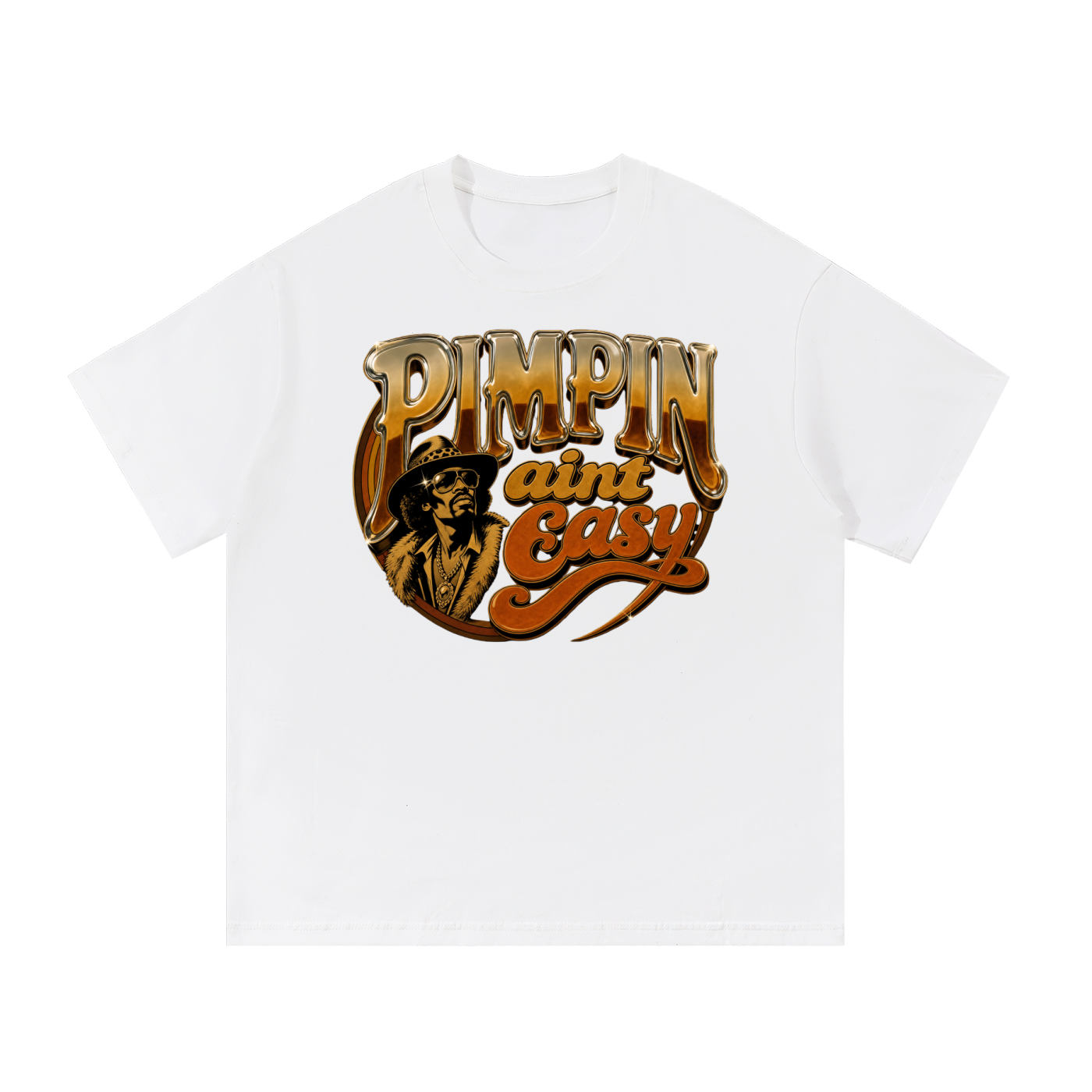 Pimpin Aint Easy 4 Essential Cotton T-Shirt