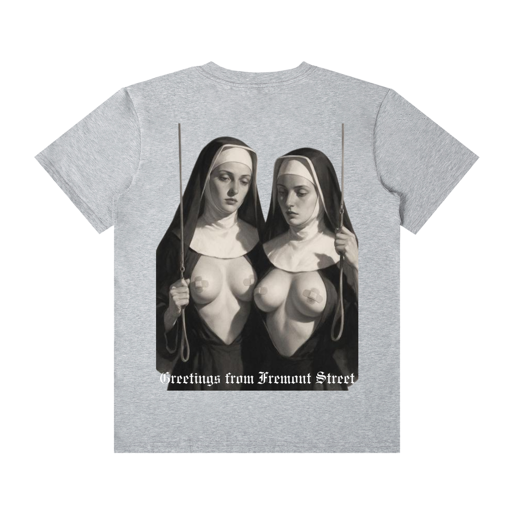 NUNS - Unisex Classic Crew Neck Cotton T-Shirt