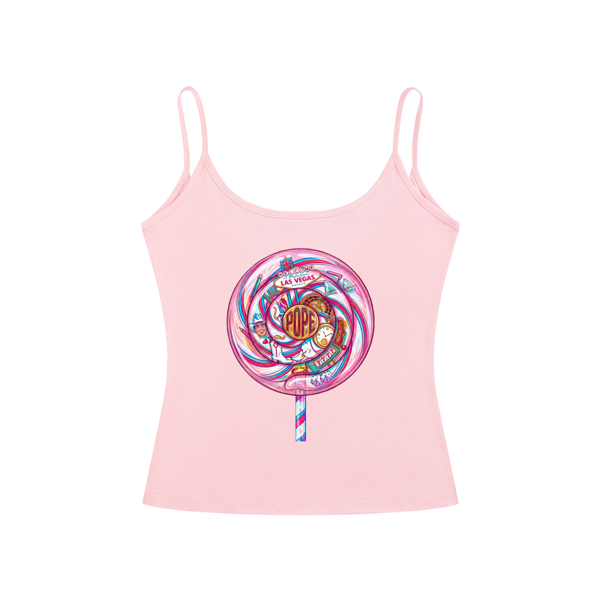 Lollipop Open-Back Tank