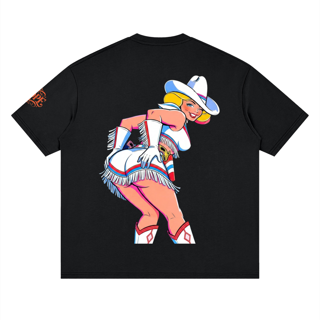 VV Booty - Streetwear Loose Drop Shoulder T-Shirt