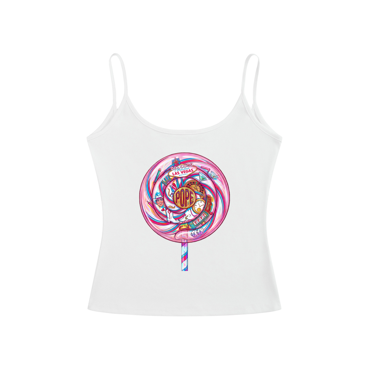 Lollipop Open-Back Tank