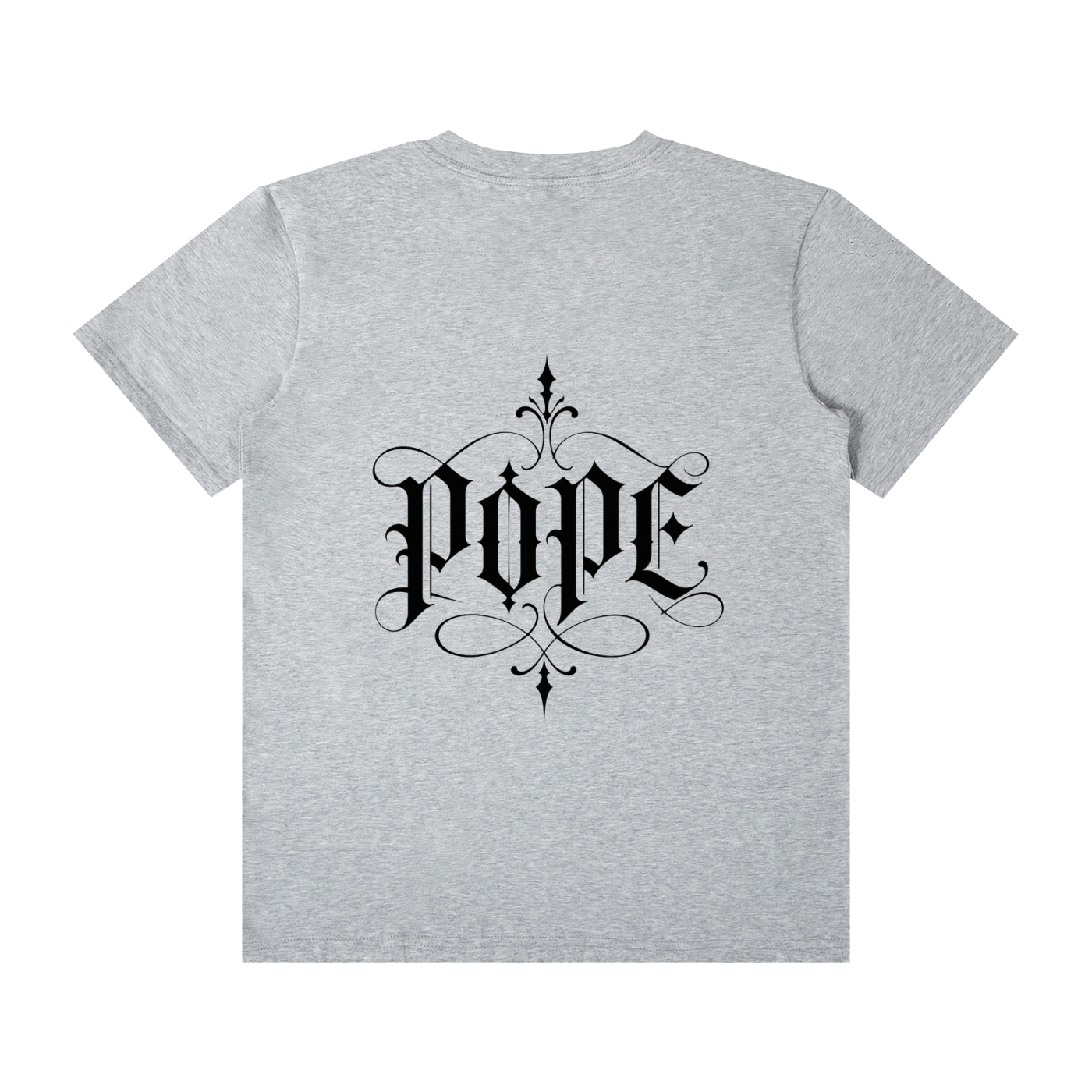 POPE Unisex Classic Crew Neck Cotton T-Shirt