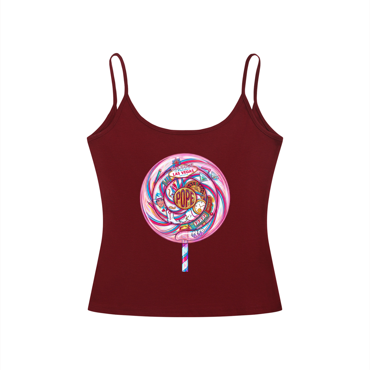 Lollipop Open-Back Tank