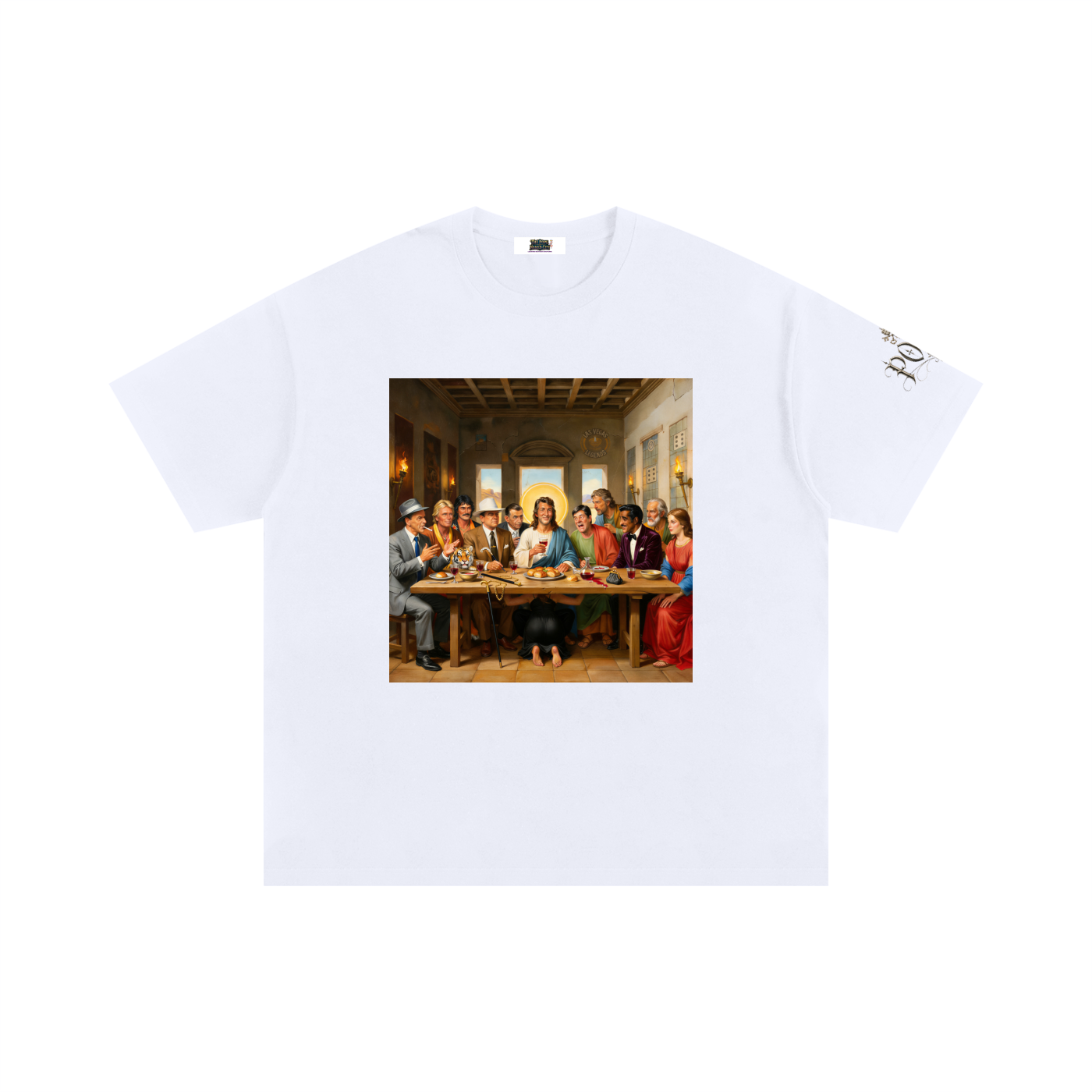 The Last Supper - Unisex Oversized Cotton T-Shirt