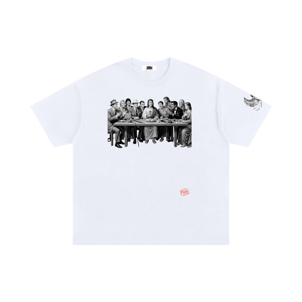 The Last Supper - Unisex Oversized Cotton T-Shirt
