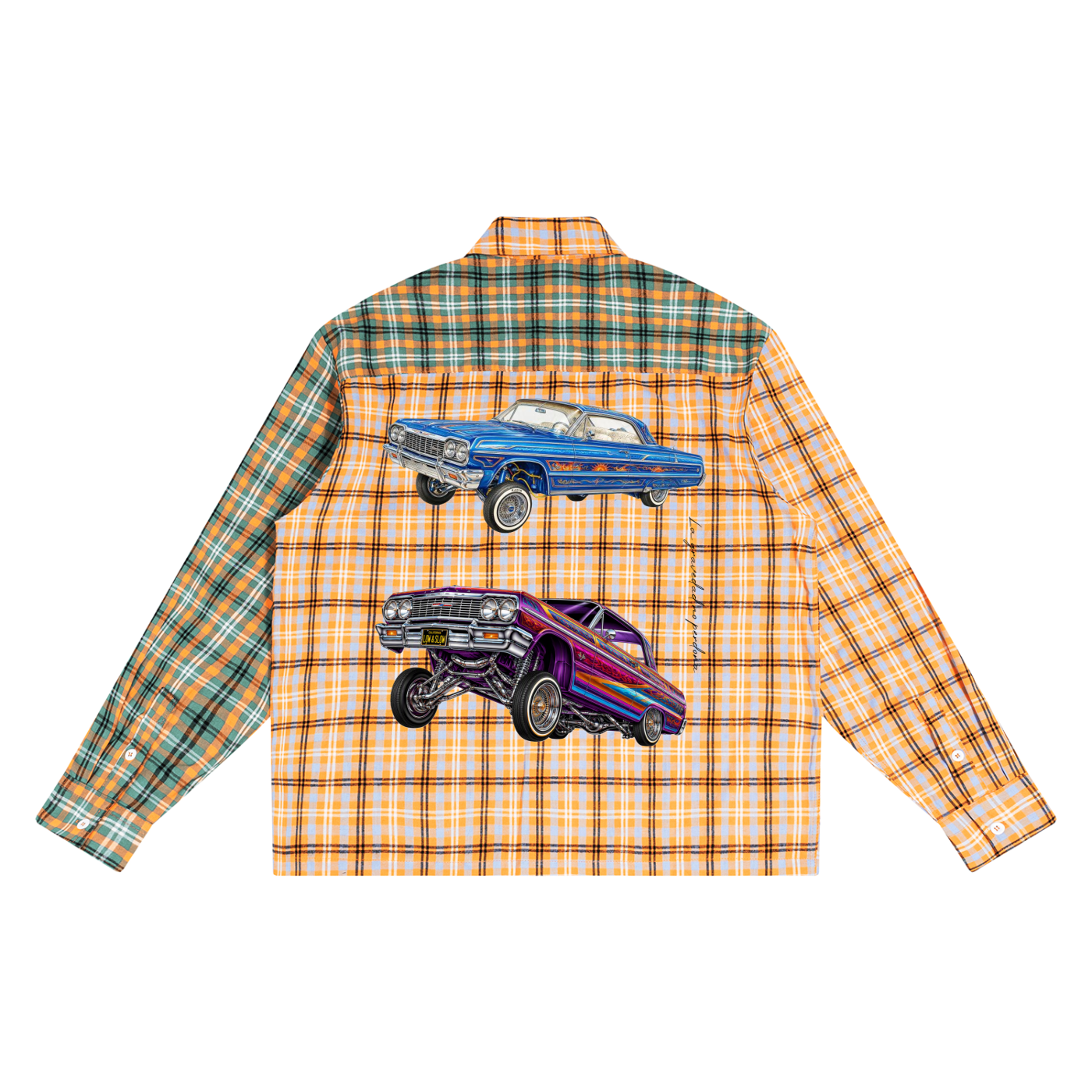 Orale Customs Plaid Long-Sleeve Shirt
