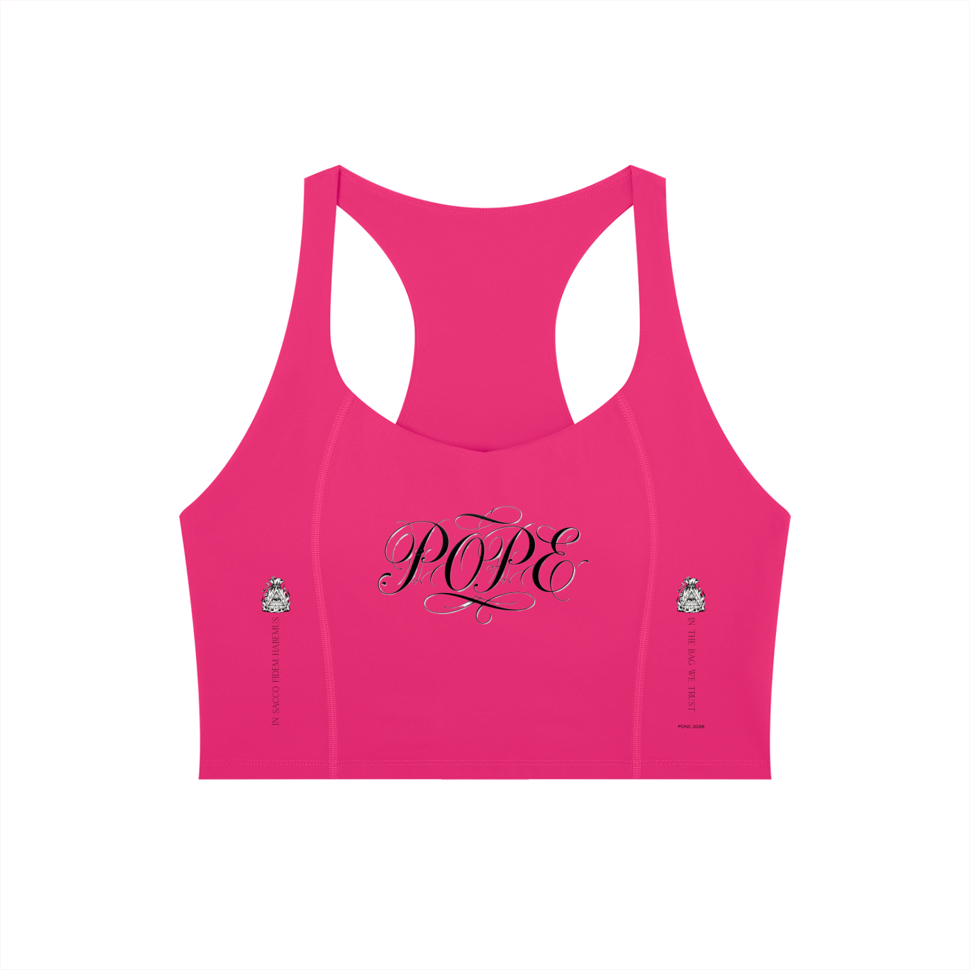 POPE - Women’s Tight Paneling Yoga Tank Top