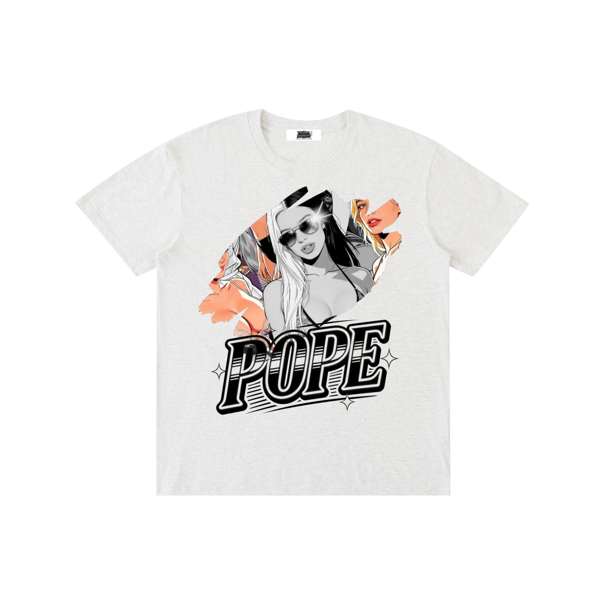 POPE Logo Swipe Tee