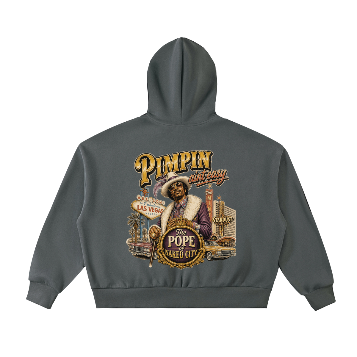 Pimpin Aint Easy Zip Hoodie