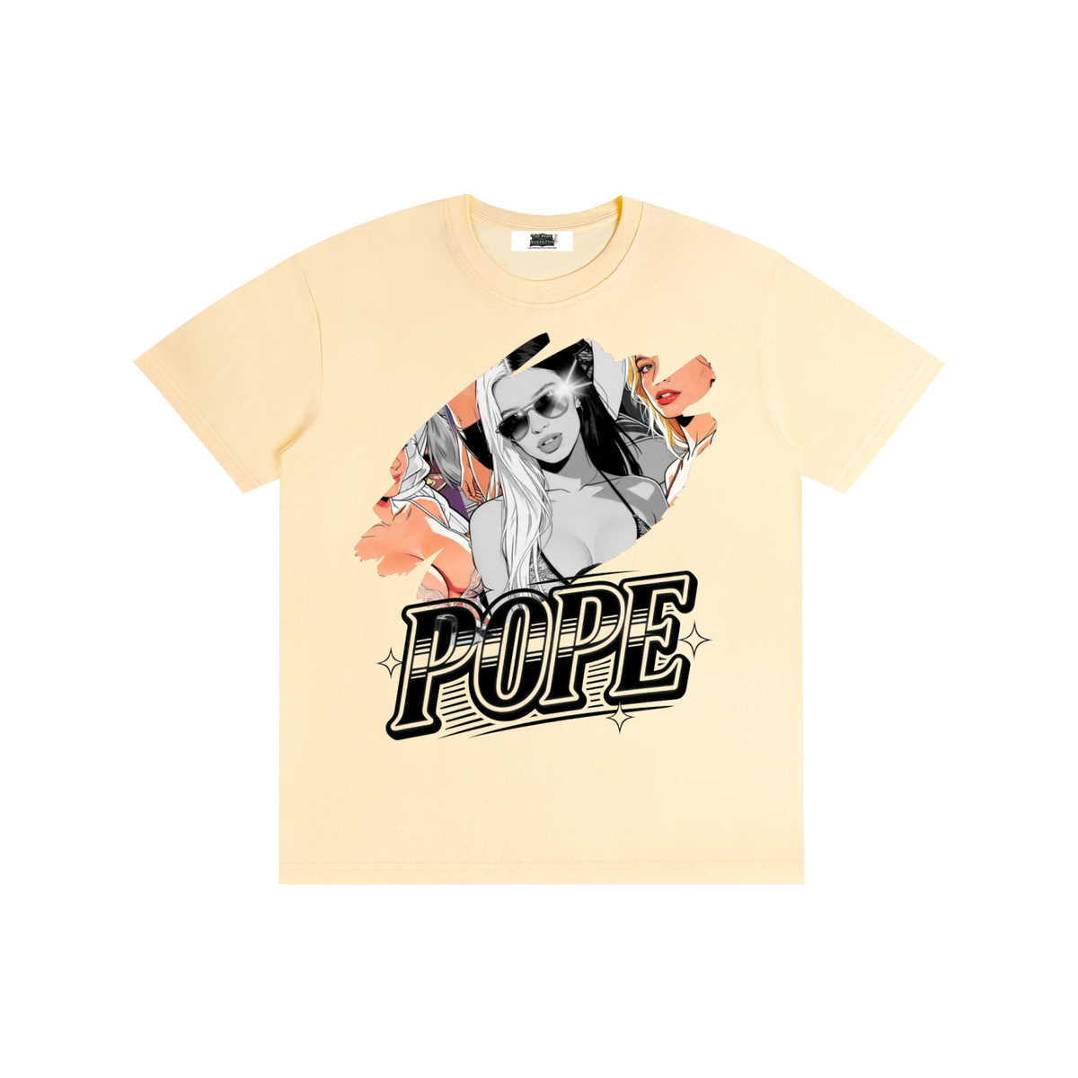 POPE Logo Swipe Tee