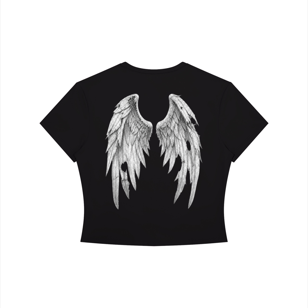 The Last Supper - Women's Crewneck Crop T-Shirt