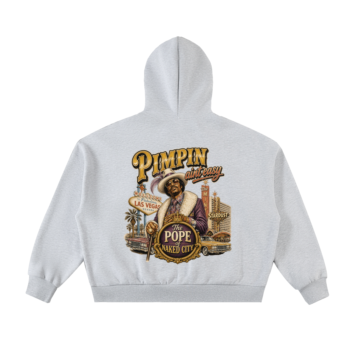 Pimpin Aint Easy Zip Hoodie