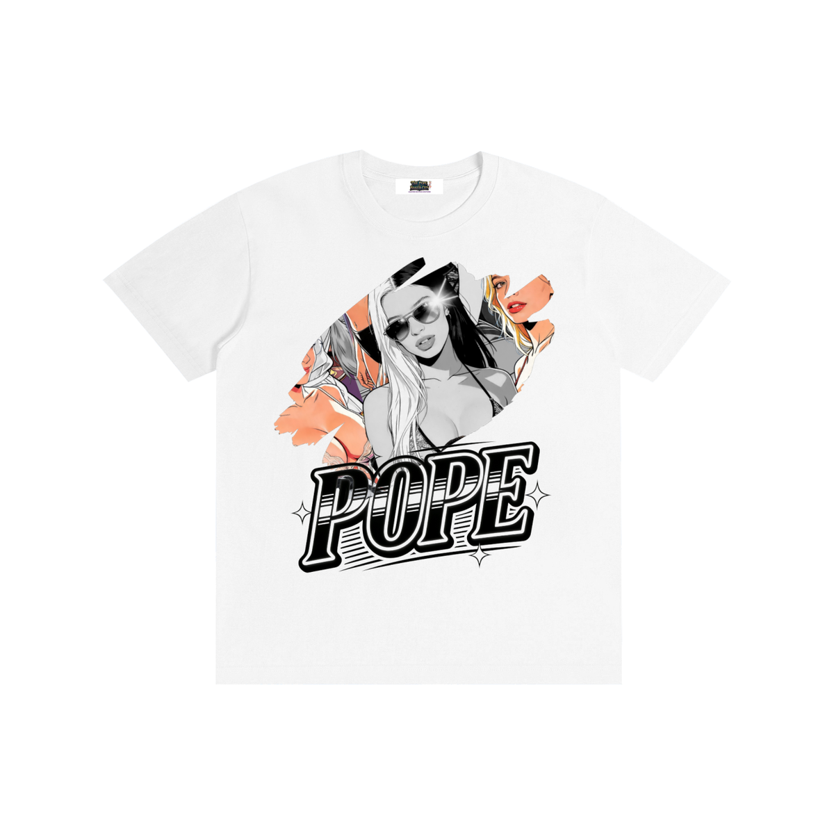 POPE Logo Swipe Tee