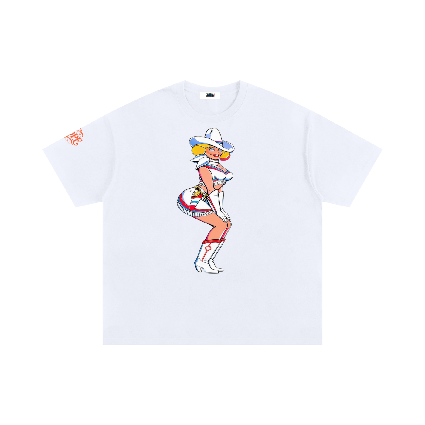 Vegas Vickie - Unisex Oversized Cotton T-Shirt