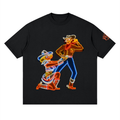 Lucky Pardner - Streetwear Loose Drop Shoulder T-Shirt
