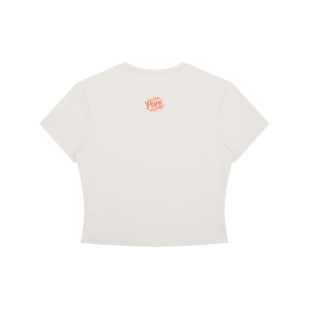 VV In The Bag We Trust - Women's Crewneck Crop T-Shirt