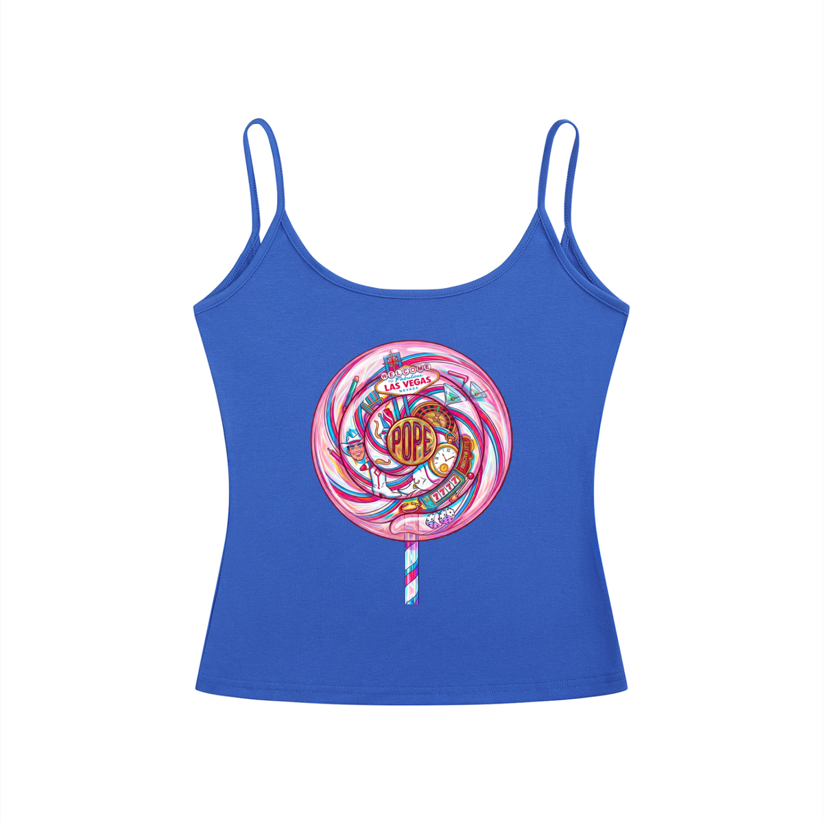 Lollipop Open-Back Tank