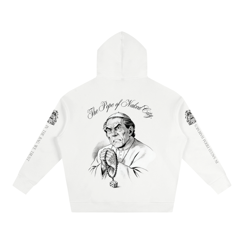 Pope- Oversize Fleeced Hoodie