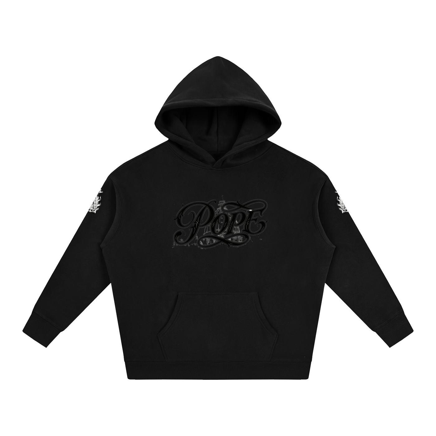 Pope- Oversize Fleeced Hoodie