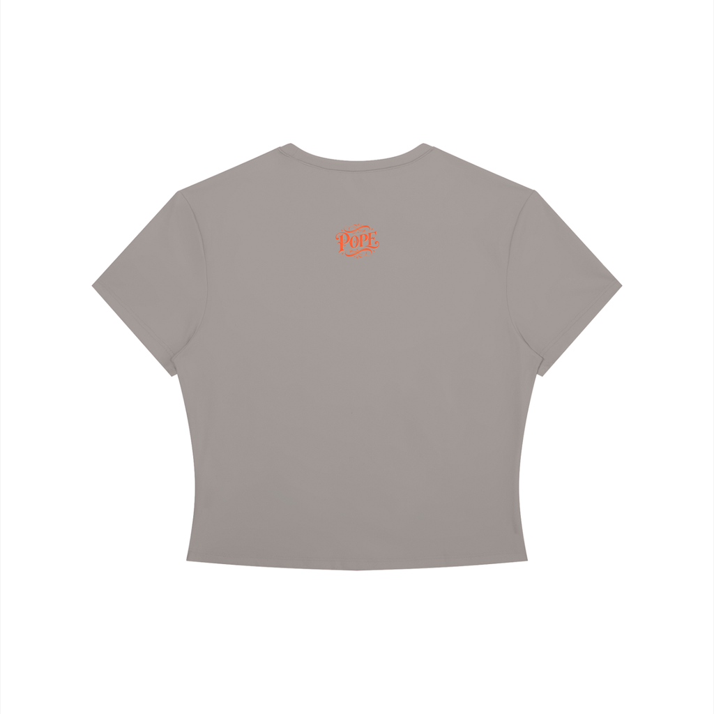 VV In The Bag We Trust - Women's Crewneck Crop T-Shirt
