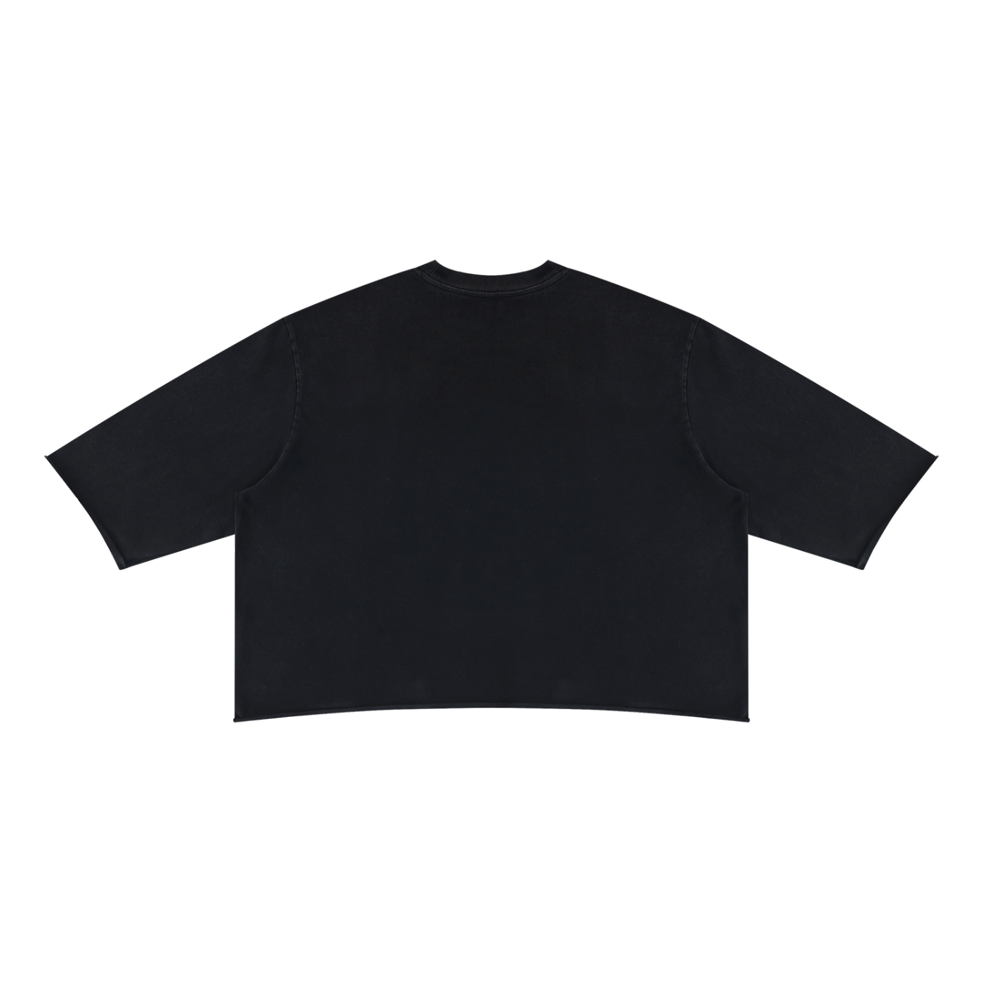 Vatican - Unisex Mineral Wash Raw Hem Boxy T-Shirt