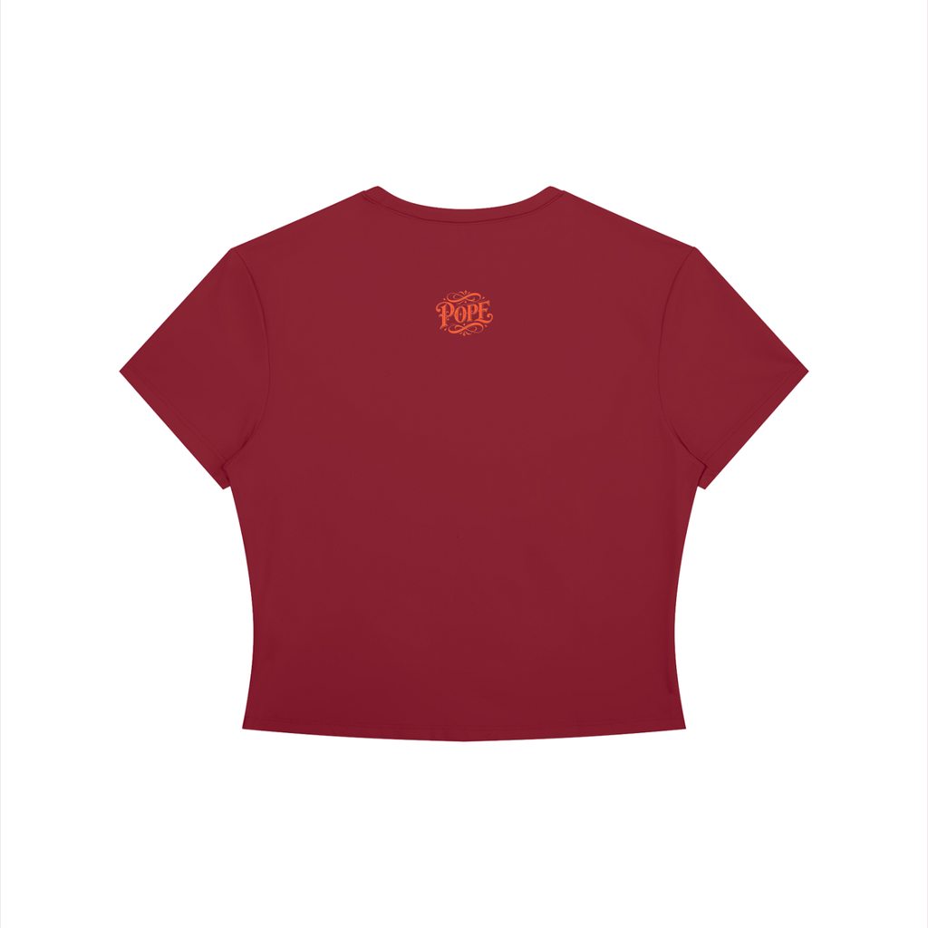 VV In The Bag We Trust - Women's Crewneck Crop T-Shirt