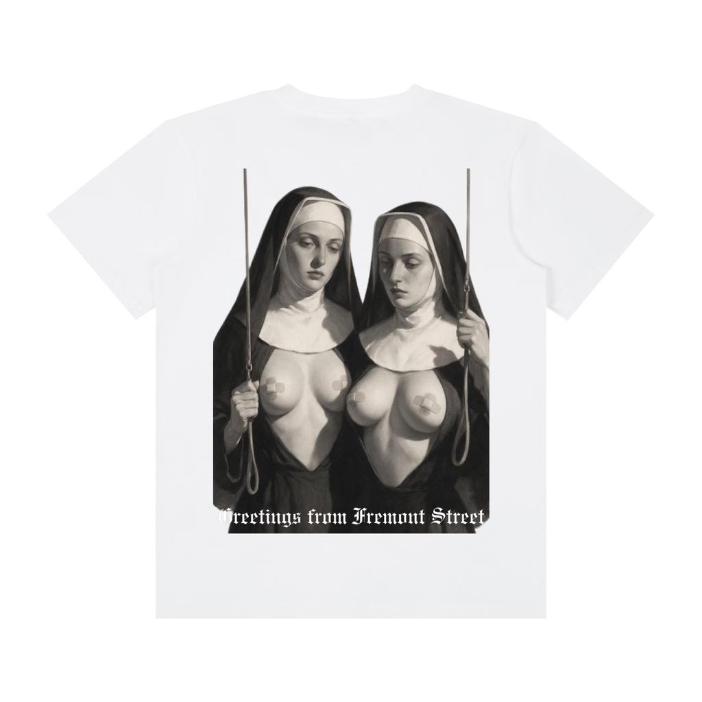 NUNS - Unisex Classic Crew Neck Cotton T-Shirt