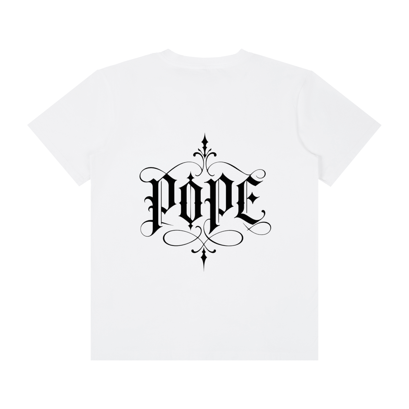POPE Unisex Classic Crew Neck Cotton T-Shirt