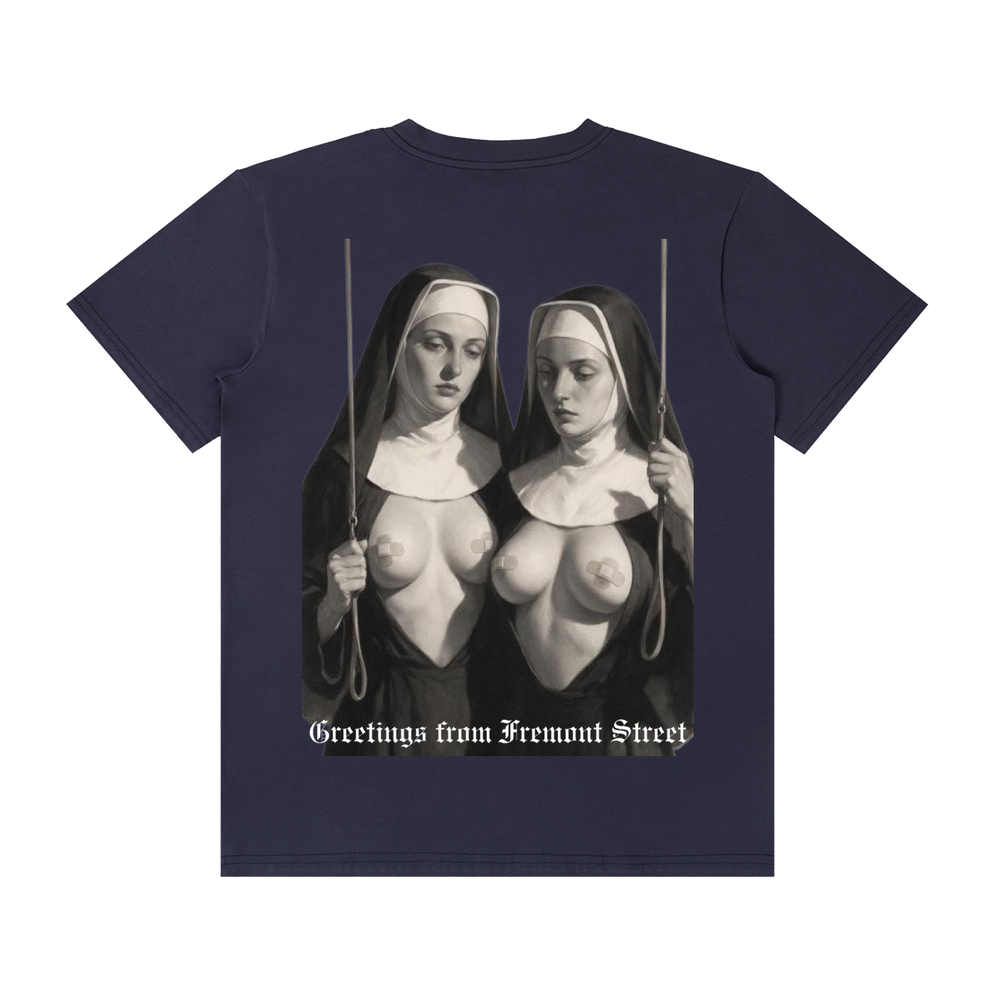 NUNS - Unisex Classic Crew Neck Cotton T-Shirt