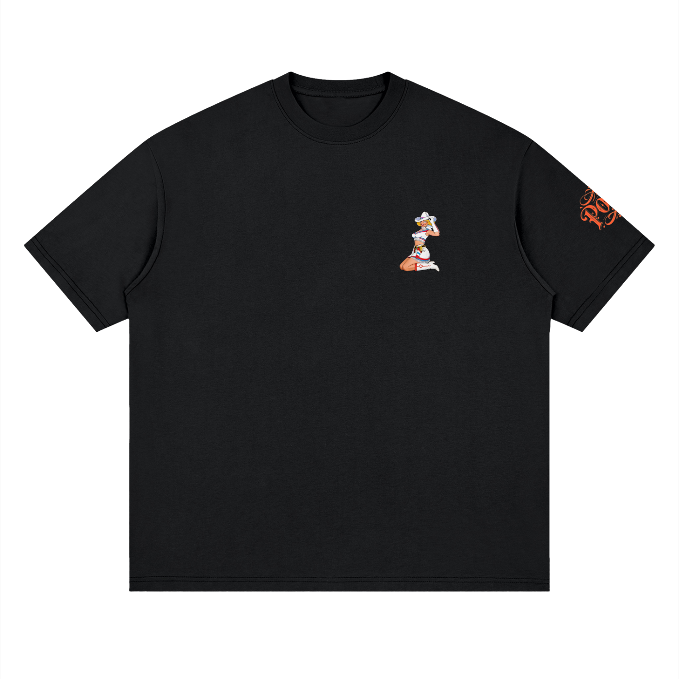 VV Las Vegas - Streetwear Loose Drop Shoulder T-Shirt