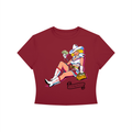 VV In The Bag We Trust - Women's Crewneck Crop T-Shirt