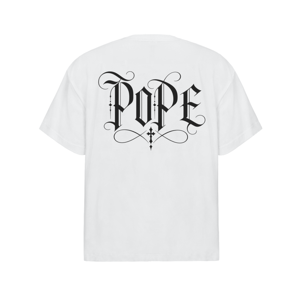 POPE - Streetwear Oversized Cotton T-Shirt