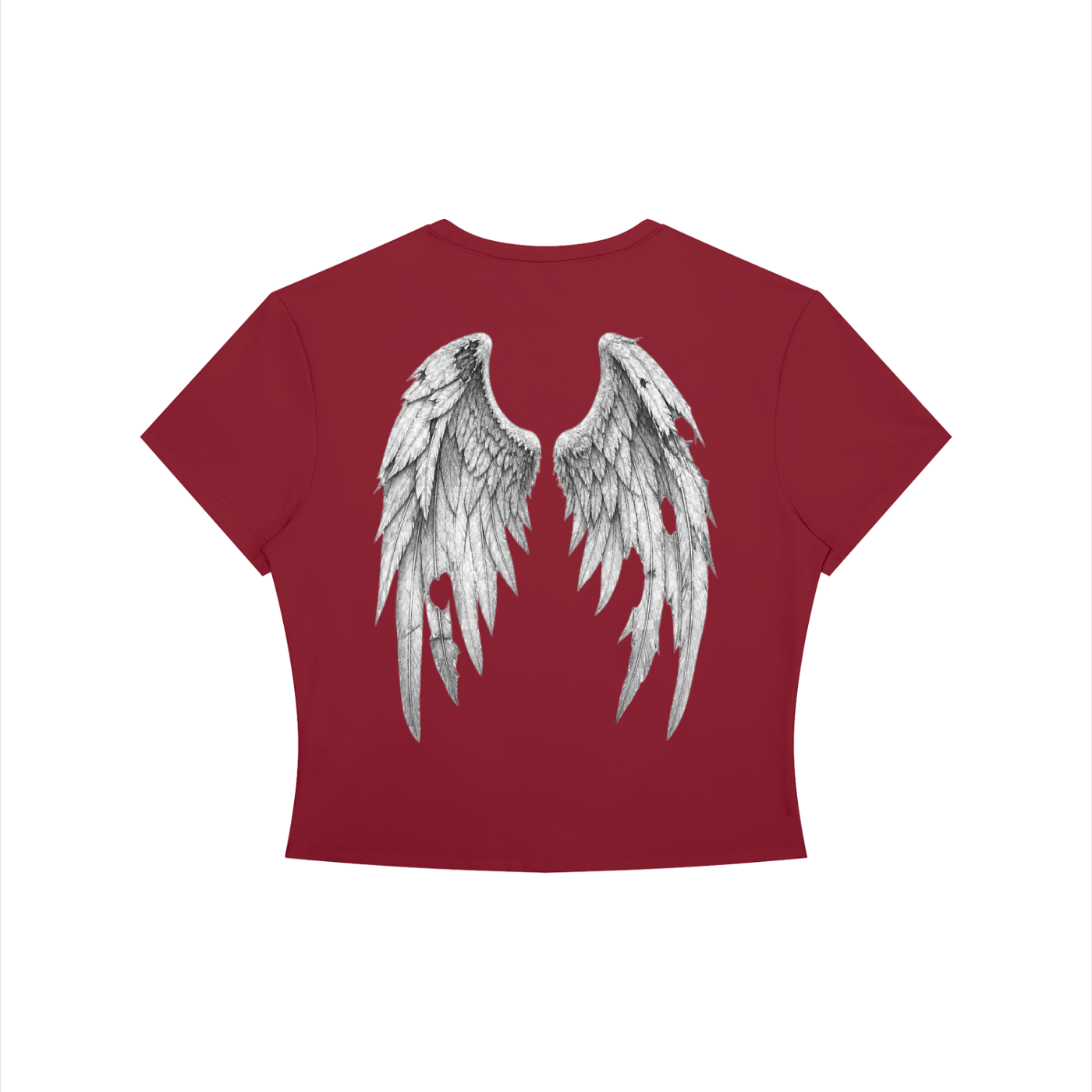 The Last Supper - Women's Crewneck Crop T-Shirt