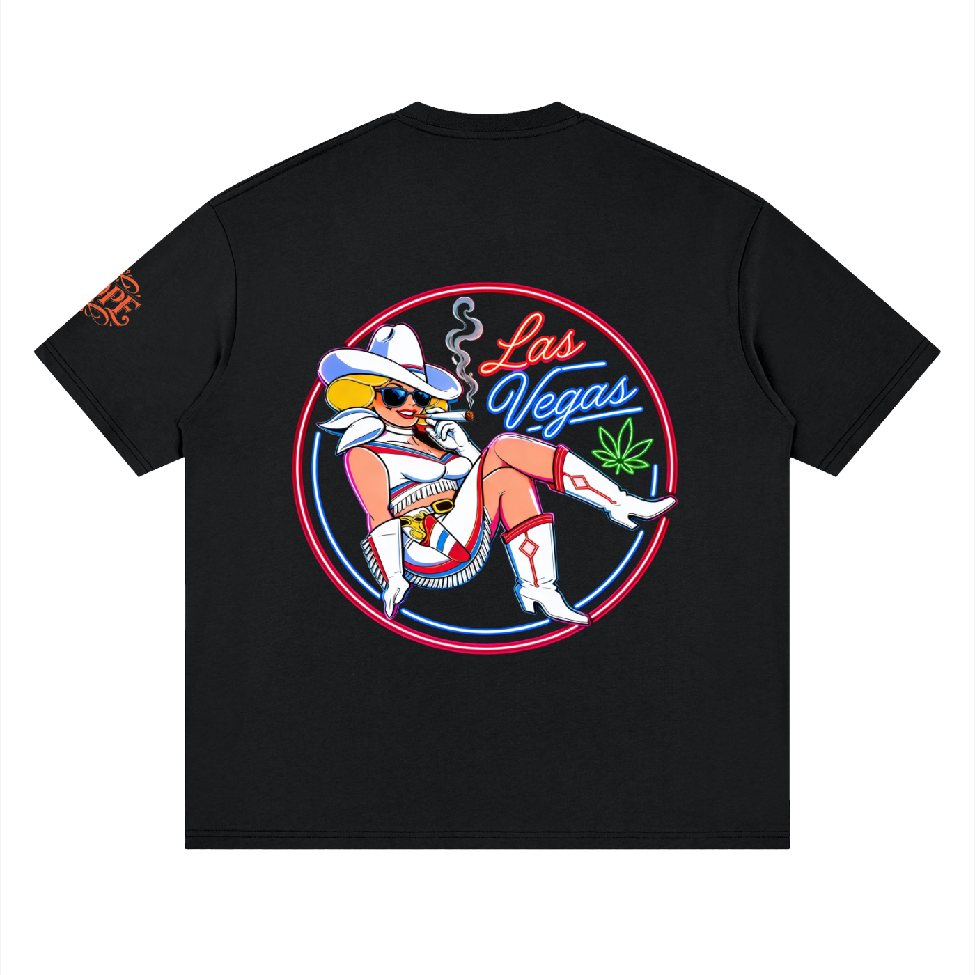 VV Las Vegas - Streetwear Loose Drop Shoulder T-Shirt