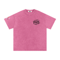 Lollipop - Snow Washed Oversized Cotton T-Shirt
