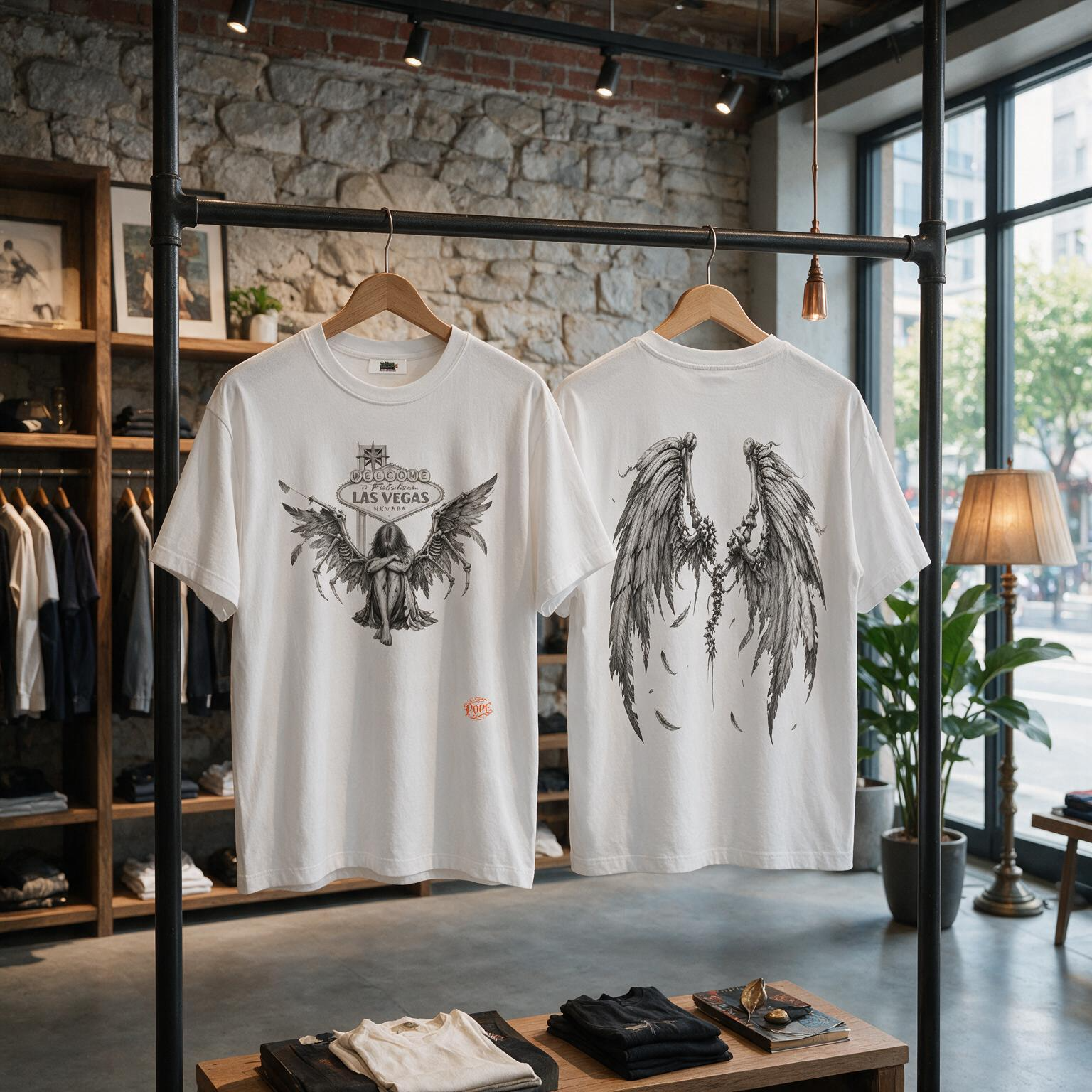 No Wings for the Wicked - Streetwear Oversized Cotton T-Shirt