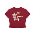 VV In The Bag We Trust - Women's Crewneck Crop T-Shirt