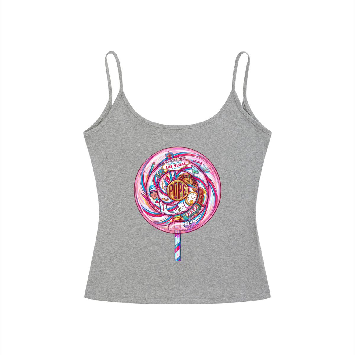 Lollipop Open-Back Tank