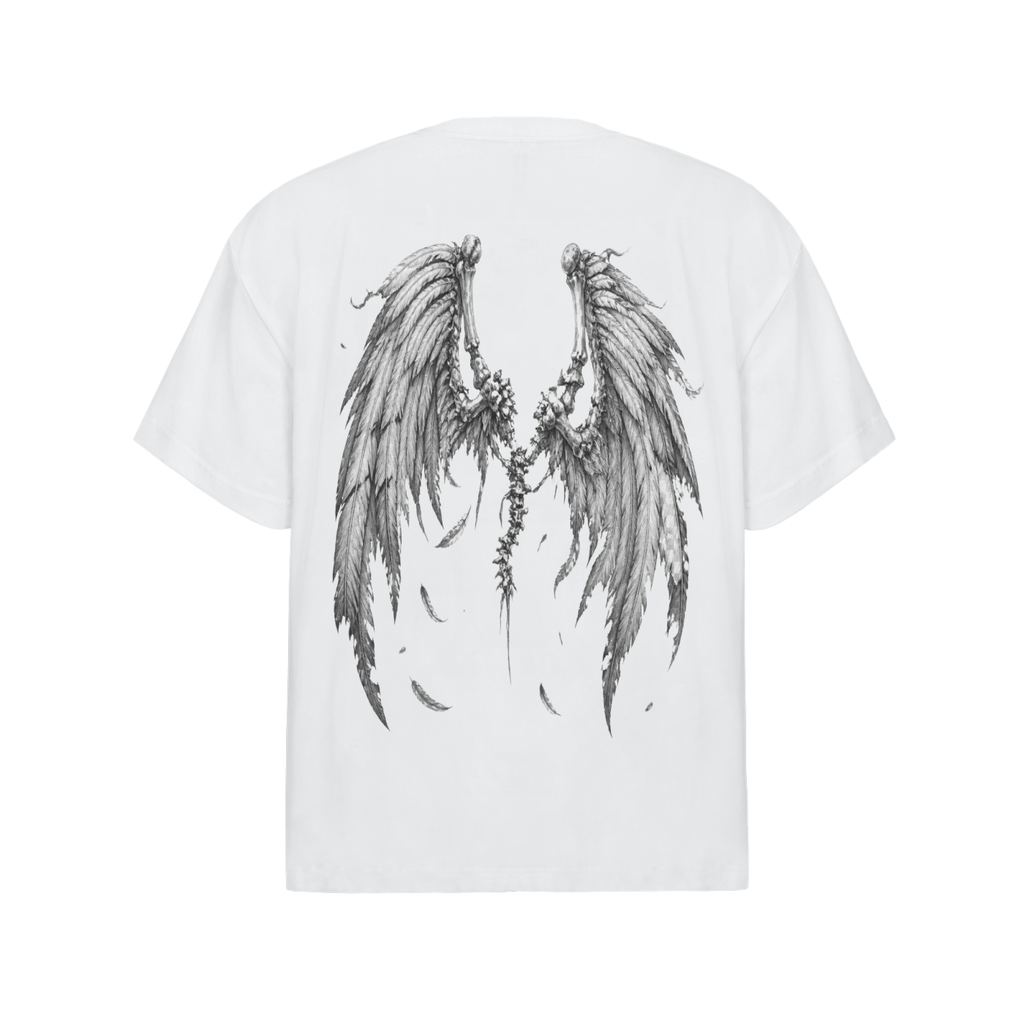 No Wings for the Wicked - Streetwear Oversized Cotton T-Shirt