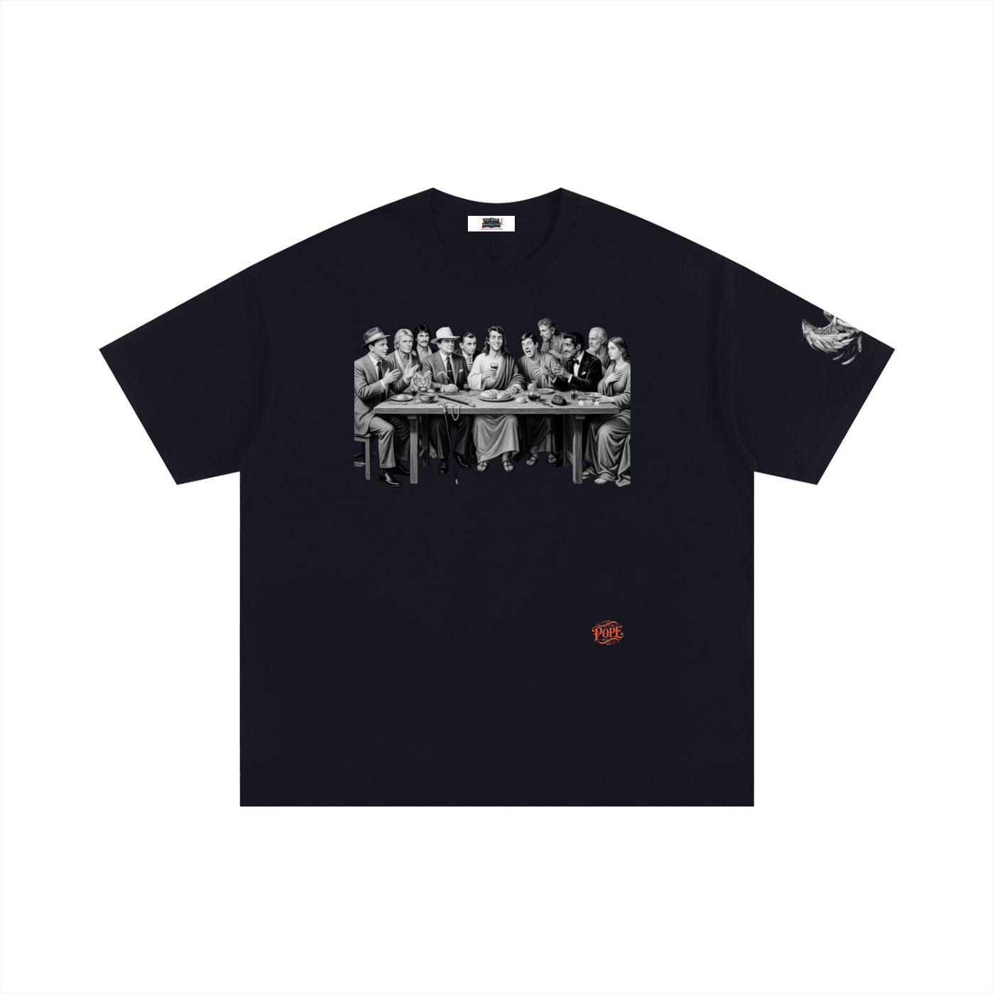 The Last Supper - Unisex Oversized Cotton T-Shirt