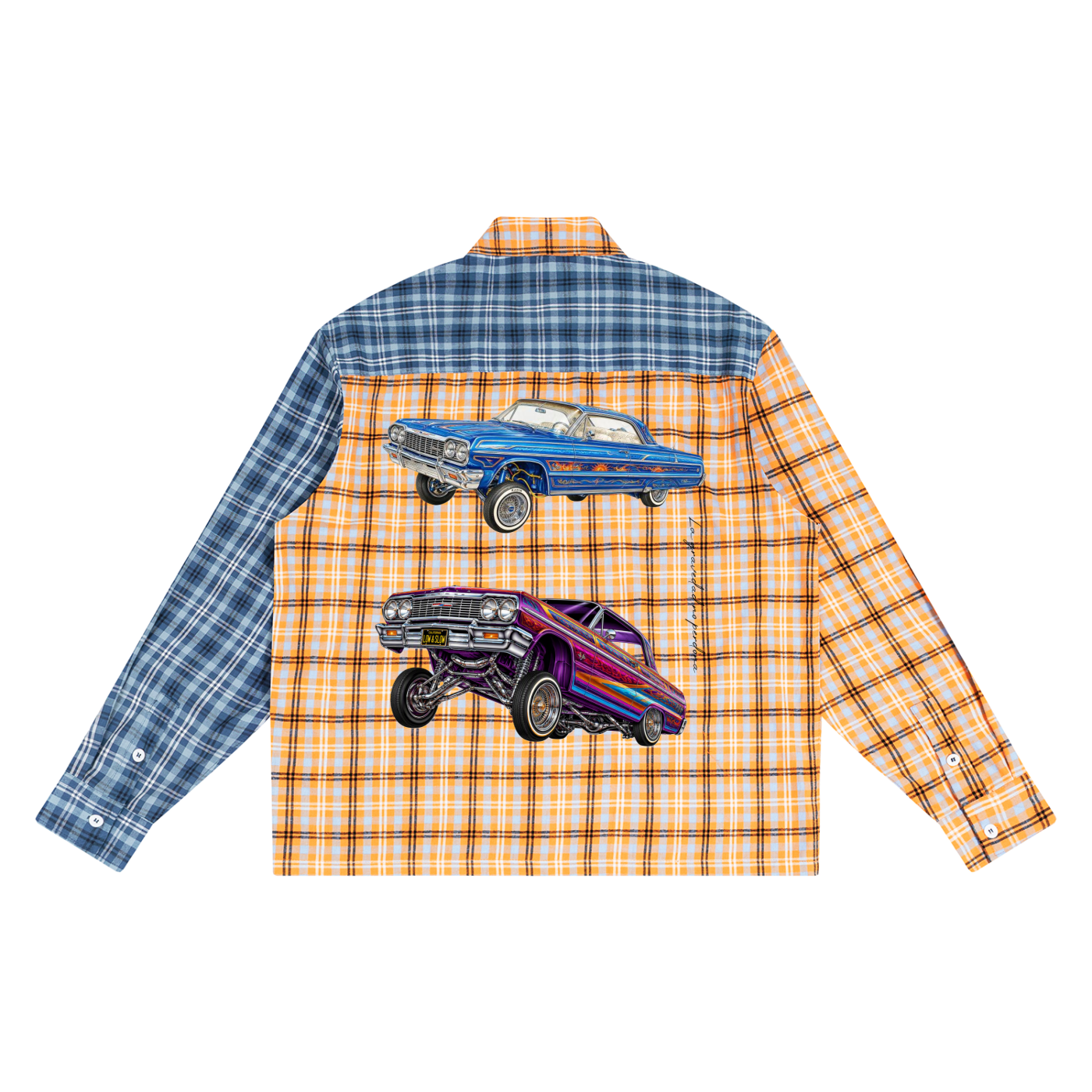 Orale Customs Plaid Long-Sleeve Shirt