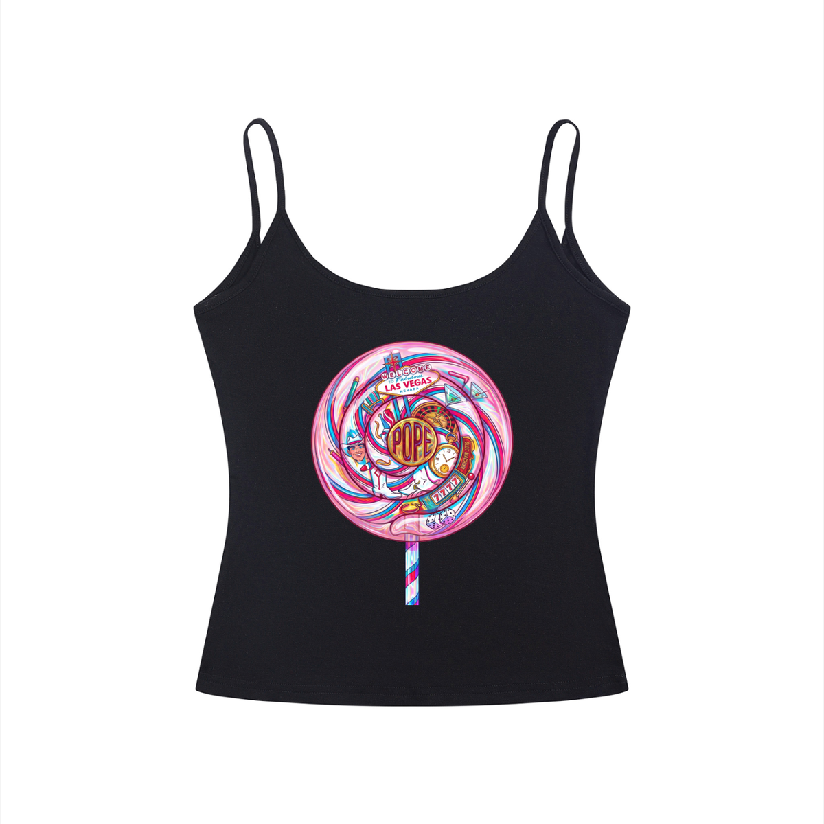 Lollipop Open-Back Tank